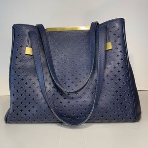 J. Crew Claremont Perforated Tote
